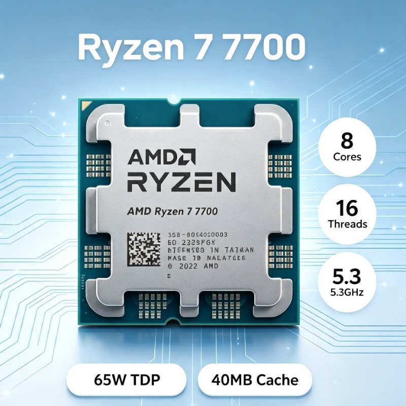 Pc Gaming Ryzen - معالج سطح المكتب للألعاب AM5 من