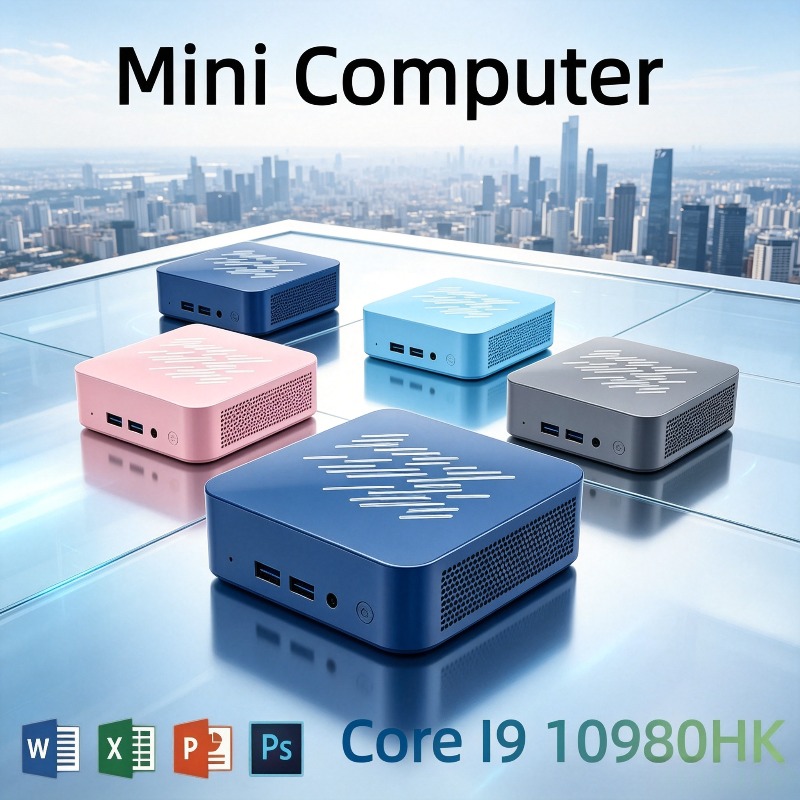 Pc Gaming High End - جهاز كمبيوتر صغير للألعاب والمكاتب بمعالج