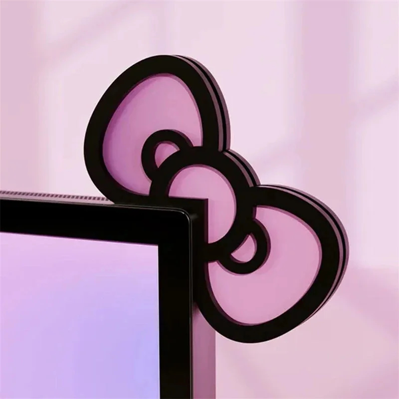 Pc Gaming Kawaii - Kawaii الوردي الاكريليك القوس رصد ديكور