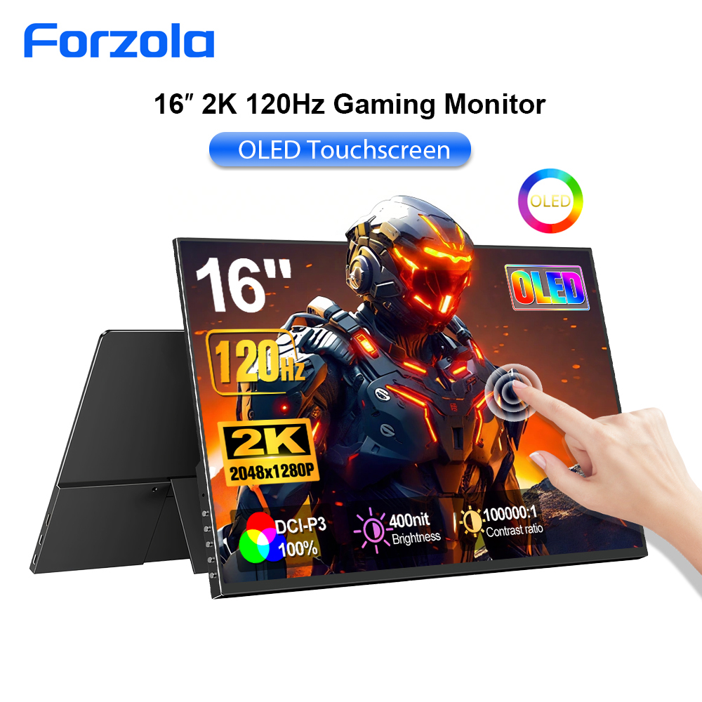 Pc Gaming Second - شاشة FORZOLA 2K OLED تعمل باللمس