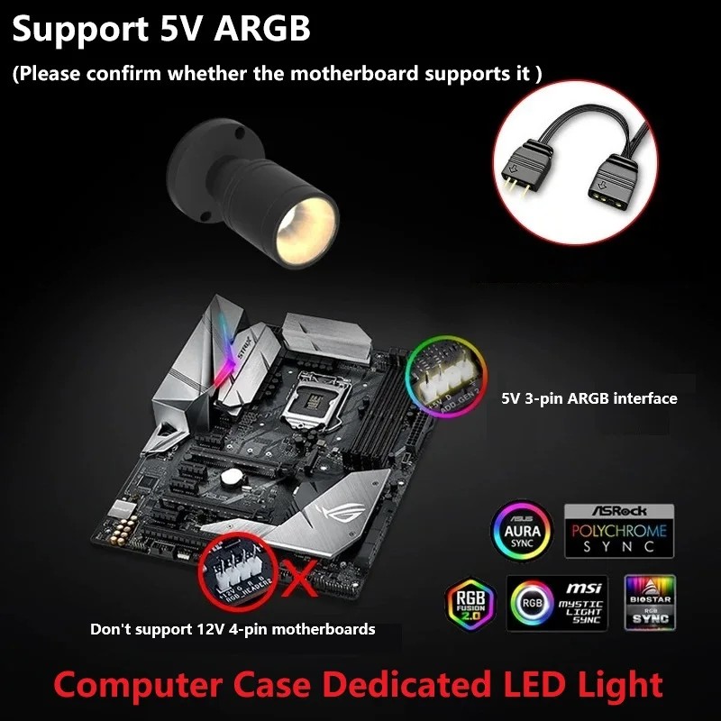 مصباح LED صغير QITU بقوة 1 واط - مراجعة Pc Gaming Second وسعره