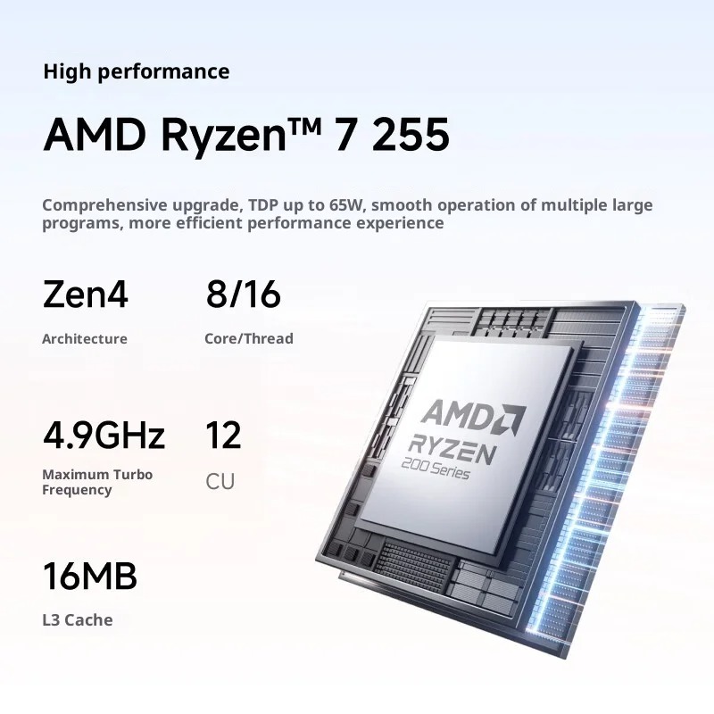MINISFORUM X1-255: AMD Ryzen 7 - مراجعة Pc Gaming Ryzen وسعره