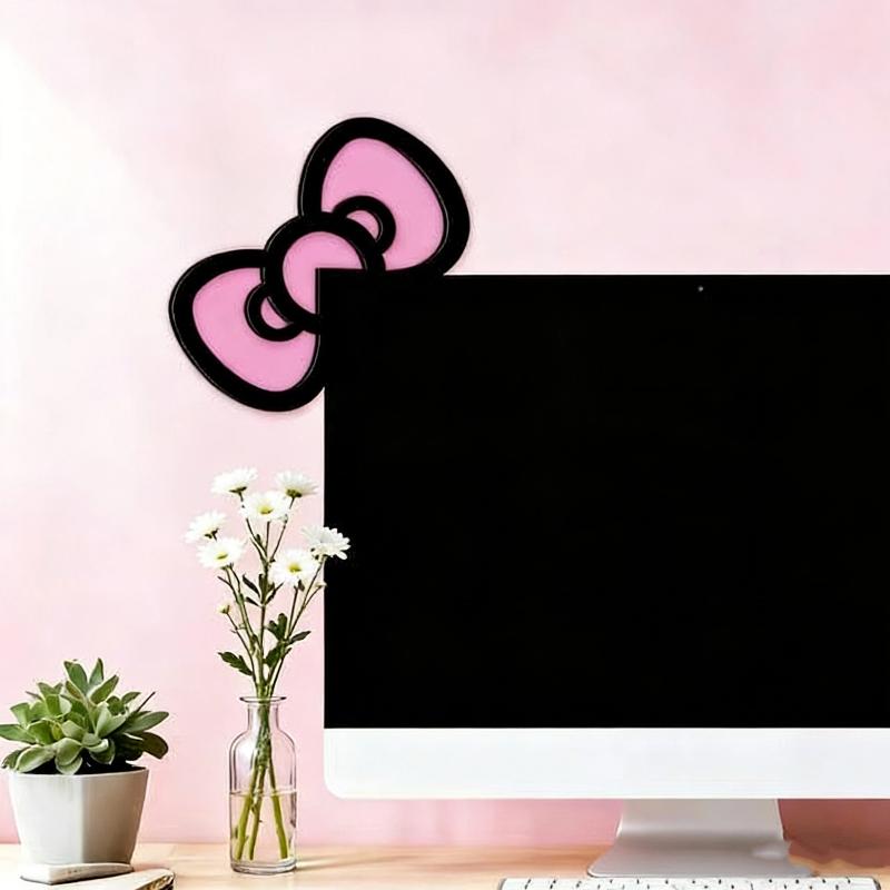 جديد 1/2 قطعة زينة شاشة كمبيوت - مراجعة Pc Gaming Kawaii وسعره