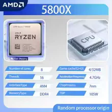 معالج AMD Ryzen 7 5800X لترقية - مراجعة Pc Gaming Ryzen وسعره