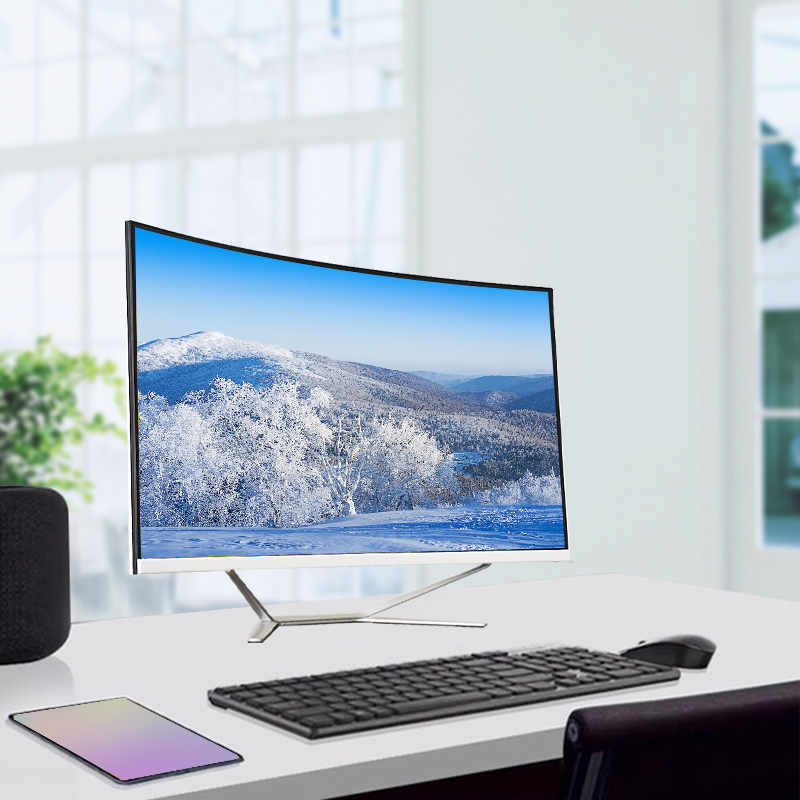 جهاز كمبيوتر بشاشة منحنية بشاش - مراجعة Pc Gaming High End وسعره