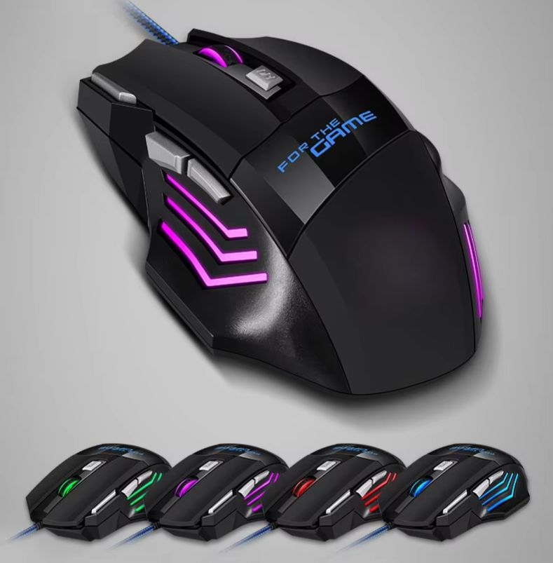 ماوس ألعاب سلكي بإضاءة خلفية R - مراجعة Pc Gaming Hp وسعره