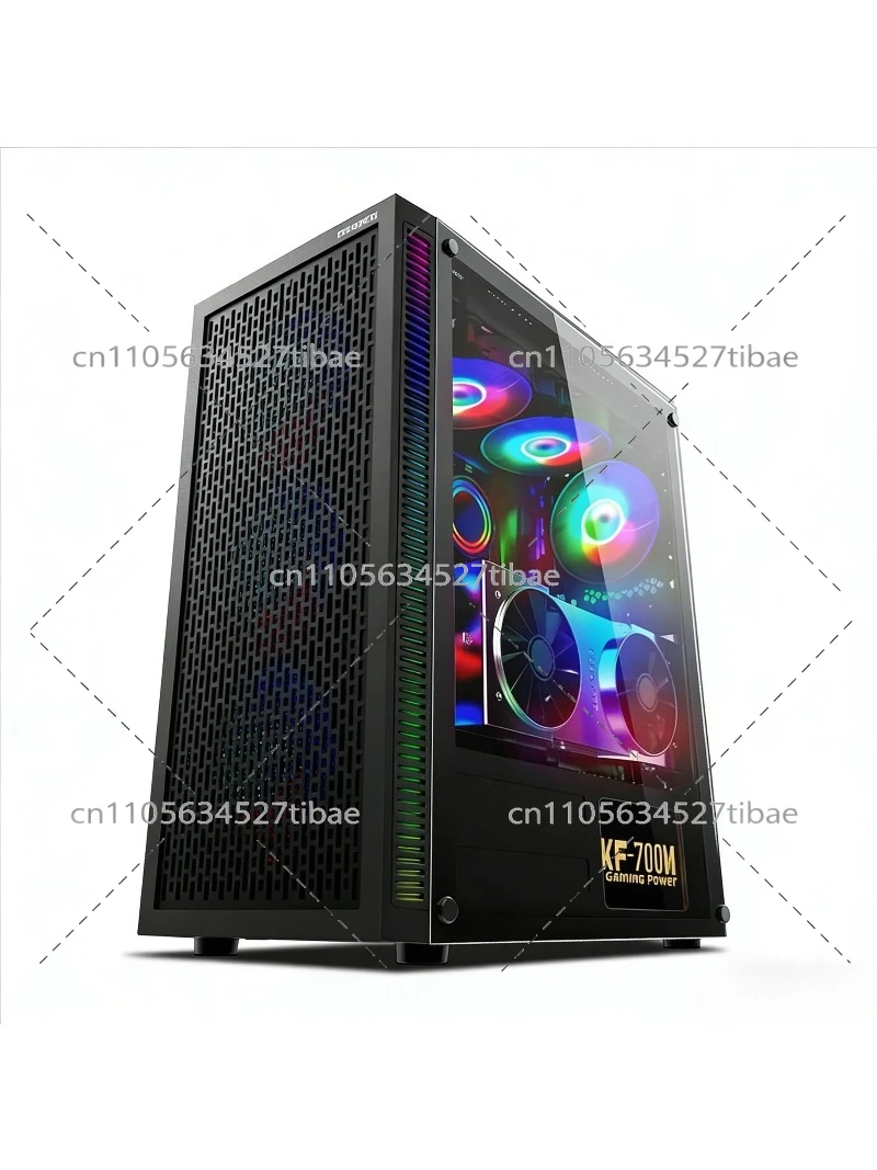 علبة كمبيوتر سوداء E-ATX مع لو - مراجعة Pc Gaming High End وسعره